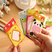 Load image into Gallery viewer, Charming Animal Series Memo Pad Sticky Notes Bookmark Sticker Paper office School Supplies Writing Pads Notebooks