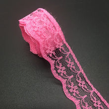 Load image into Gallery viewer, 3/4&quot; 20mm Wide (10yards/lot) Handicrafts Embroidered Net Lace Trim Ribbon DIY Wedding/Birthday/Christmas Decorations