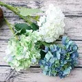 Load image into Gallery viewer, Artificial Flowers Cheap Silk Hydrangea Bride Bouquet Wedding Home New Year Decoration Accessories for Vase Plants Arrangement