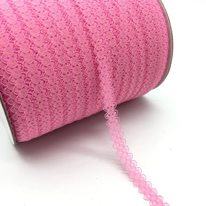 10yards/lot 5/8" (15mm) Lace Ribbon Bilateral Handicrafts Embroidered Net Lace Trim Fabric Ribbon DIY Sewing Skirt Accessories