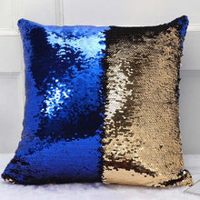 Load image into Gallery viewer, Reversible Glitter Mermaid DIY Sequins Cushion Cover Throw Pillow Cushion Cover Home Sofa Decoration Pillowcase