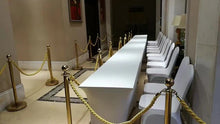Load image into Gallery viewer, Table Cloth Wedding Decoration Stretch Banquet Table Cover Rectangle Hotel Birthday Party Meeting Room Nice Design