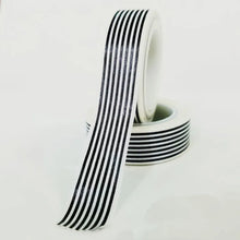 Load image into Gallery viewer, 15mm * 10m Black and White Adhesive Tape Japanese Washi Tape Decorative Tape DIY Scrapbook Paper Photo Album Masking Tape