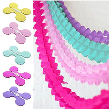 Load image into Gallery viewer, 3.6m Four Leaf Clover Paper Garlands Craft Supplies Wedding Party Home Decoration Bunting Banner Baby Shower Easter