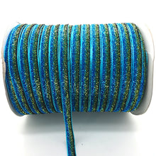 Load image into Gallery viewer, 5 yards 3/8 &quot;10mm Glitter Velvet Ribbon Headband Clips Bow Decoration Pick Colors