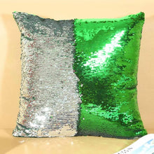 Load image into Gallery viewer, Reversible Glitter Mermaid DIY Sequins Cushion Cover Throw Pillow Cushion Cover Home Sofa Decoration Pillowcase