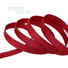 Load image into Gallery viewer, (100 yards/roll) Grosgrain Ribbon Wholesale gift wrap decoration Christmas ribbons