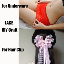 Load image into Gallery viewer, 3/4&quot; 20mm Wide (10yards/lot) Handicrafts Embroidered Net Lace Trim Ribbon DIY Wedding/Birthday/Christmas Decorations