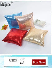 Load image into Gallery viewer, Reversible Glitter Mermaid DIY Sequins Cushion Cover Throw Pillow Cushion Cover Home Sofa Decoration Pillowcase