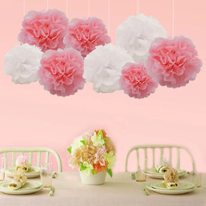 5pcs/lot 10/15cm Decorative Paper Honeycomb Ball Pastel Flower Wedding Kid Birthday Party Decoration Baby Shower Supplies8Z