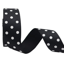 Load image into Gallery viewer, 10 yards 7/8&#39;&#39; (22mm) polka dots printed grosgrain ribbons DIY hairbow ribbon YM15113029