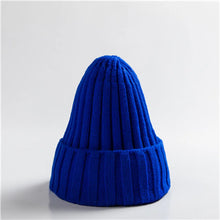 Load image into Gallery viewer, New Candy Colors Winter Women Knitted Hat Warm Soft Trendy Kpop Style Wool Beanie Elegant All-match Cap