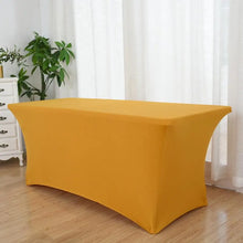 Load image into Gallery viewer, Table Cloth Wedding Decoration Stretch Banquet Table Cover Rectangle Hotel Birthday Party Meeting Room Nice Design