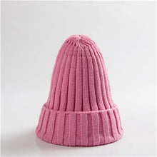Load image into Gallery viewer, New Candy Colors Winter Women Knitted Hat Warm Soft Trendy Kpop Style Wool Beanie Elegant All-match Cap