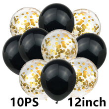 Load image into Gallery viewer, 14/10pcs Gold Sliver Latex Heart Valentine&#39;s Day Balloons Metallic Gender Reveal Globos Baby Shower Wedding Birthday Party Decor