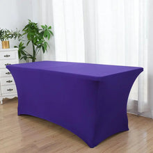 Load image into Gallery viewer, Table Cloth Wedding Decoration Stretch Banquet Table Cover Rectangle Hotel Birthday Party Meeting Room Nice Design
