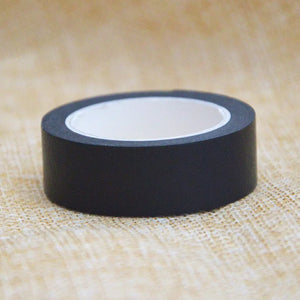 15mm * 10m Black and White Adhesive Tape Japanese Washi Tape Decorative Tape DIY Scrapbook Paper Photo Album Masking Tape