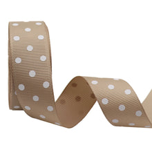 Load image into Gallery viewer, 10 yards 7/8&#39;&#39; (22mm) polka dots printed grosgrain ribbons DIY hairbow ribbon YM15113029