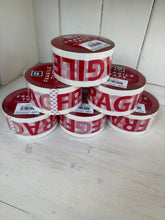 Load image into Gallery viewer, Fragile Tape Bundle of 6 x 40 Metre Reels