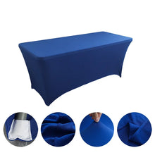 Load image into Gallery viewer, Table Cloth Wedding Decoration Stretch Banquet Table Cover Rectangle Hotel Birthday Party Meeting Room Nice Design
