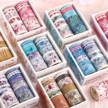 Load image into Gallery viewer, Mr Paper 26 Designs 10pcs/box Cute Cartoon Animals Washi Tapes Scrapbooking DIY Deco Creative Japanese Kawaii Masking Tapes