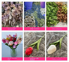 Load image into Gallery viewer, 5PCS 32CM Soft Adhesive Tulip Artificial Flower Home Model Room Decoration Tulip Wedding Hotel Decoration Flower