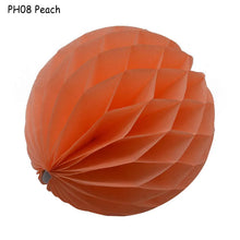 Load image into Gallery viewer, 5pcs/lot 10/15cm Decorative Paper Honeycomb Ball Pastel Flower Wedding Kid Birthday Party Decoration Baby Shower Supplies8Z