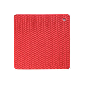 7-inch Silicone Pot Holder, Trivet Mat, jar Opener, spoon Rest  Non Slip, Flexible, Durable, Heat Resistant Hot Pads Thicker