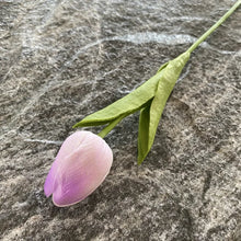 Load image into Gallery viewer, 5PCS 32CM Soft Adhesive Tulip Artificial Flower Home Model Room Decoration Tulip Wedding Hotel Decoration Flower