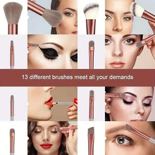 Load image into Gallery viewer, Makeup Brush Set Soft Fluffy Professiona Cosmetic Foundation Powder Eyeshadow Kabuki Blending Make Up Brush Beauty Tool Makeup