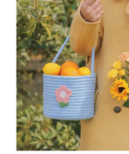 Load image into Gallery viewer, Easter Spring Rattan Storage Picnic Fruit Hanging Woven Basket