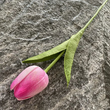 Load image into Gallery viewer, 5PCS 32CM Soft Adhesive Tulip Artificial Flower Home Model Room Decoration Tulip Wedding Hotel Decoration Flower