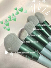 Load image into Gallery viewer, 13 PCS Makeup Brushes Set Eye Shadow Foundation Women Cosmetic Brush Eyeshadow Blush Beauty Soft Make Up Tools Bag