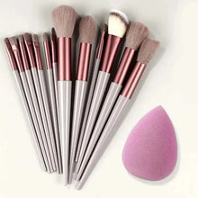 Load image into Gallery viewer, Makeup Brush Set Soft Fluffy Professiona Cosmetic Foundation Powder Eyeshadow Kabuki Blending Make Up Brush Beauty Tool Makeup