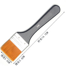 Load image into Gallery viewer, DIY Paint Brush Nylon Hair painting art brush Easy To Clean wooden cleaning brush