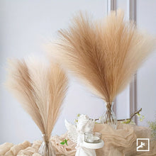 Load image into Gallery viewer, 6PCS Artificial Pampas Grass Decor Flowers Fake Plant Reed for DIY Floral Table Arrange Flower Wedding Home Christmas Decoration