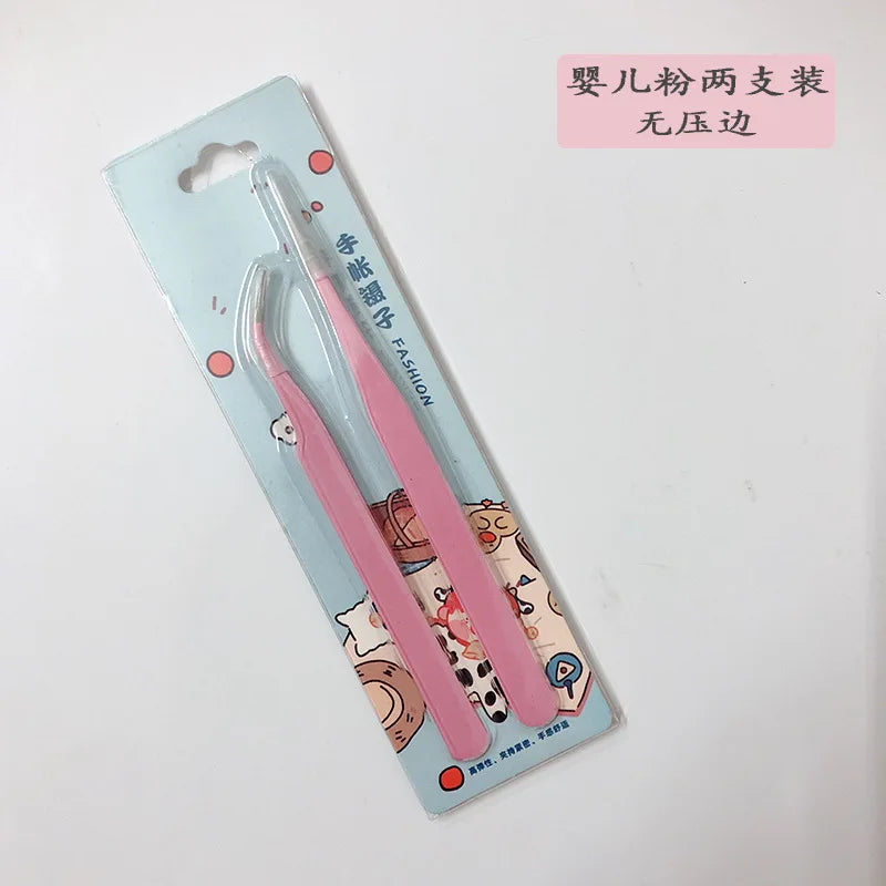 Sharkbang BOBO 2PCS Tweezers Scrapbook Sticker Washi Tape Picking Multi-Tool Stationery DIY Junk Journal Album School Supplies