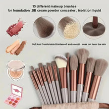Load image into Gallery viewer, Makeup Brush Set Soft Fluffy Professiona Cosmetic Foundation Powder Eyeshadow Kabuki Blending Make Up Brush Beauty Tool Makeup