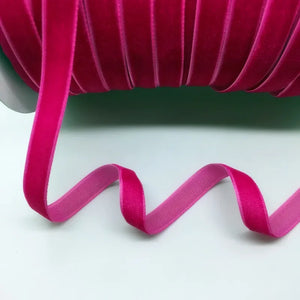 5 Yards 3/8"(10mm) Velvet Ribbon Wedding Party Decoration Handmade  Gift Wrapping Hair Bows DIY Christmas