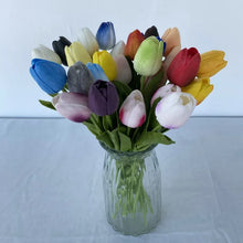 Load image into Gallery viewer, 5PCS 32CM Soft Adhesive Tulip Artificial Flower Home Model Room Decoration Tulip Wedding Hotel Decoration Flower