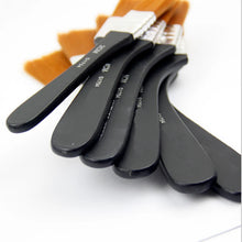 Load image into Gallery viewer, DIY Paint Brush Nylon Hair painting art brush Easy To Clean wooden cleaning brush