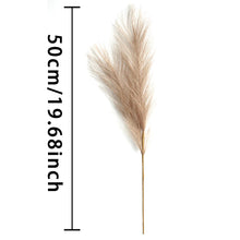 Load image into Gallery viewer, 6PCS Artificial Pampas Grass Decor Flowers Fake Plant Reed for DIY Floral Table Arrange Flower Wedding Home Christmas Decoration