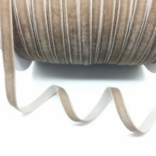 Load image into Gallery viewer, 5 Yards 3/8&quot;(10mm) Velvet Ribbon Wedding Party Decoration Handmade  Gift Wrapping Hair Bows DIY Christmas