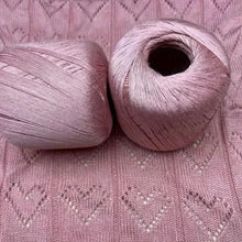 Load image into Gallery viewer, Silk Cotton Yarn - Fine Lace Thread for Crochet, Knitting Sweater,Shawls, Scarves, and DIY Crafts, Soft Durable Yarn 1.76oz/pc
