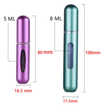 Load image into Gallery viewer, Refillable Mini Perfume Bottle Portable Cosmetic Bottle Spray Bottle Atomizer Spray Container Travel Refillable Bottles 8ml /5ml