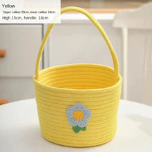 Load image into Gallery viewer, Easter Spring Rattan Storage Picnic Fruit Hanging Woven Basket