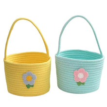 Load image into Gallery viewer, Easter Spring Rattan Storage Picnic Fruit Hanging Woven Basket