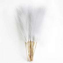 Load image into Gallery viewer, 6PCS Artificial Pampas Grass Decor Flowers Fake Plant Reed for DIY Floral Table Arrange Flower Wedding Home Christmas Decoration