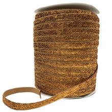 Load image into Gallery viewer, Free shipping 5 yards 3/8 &quot;10mm Khaki Glitter Velvet Ribbon Headband Clips Bow Decoration #RS-20