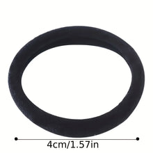Load image into Gallery viewer, 50/100pcs Black Hair Bands for Women Girls Hairband High Elastic Rubber Band Hair Ties Ponytail Holder Scrunchies Accessorie